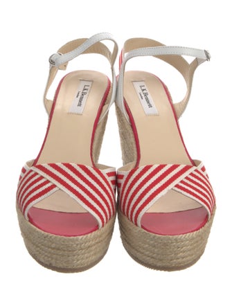 L.K. Bennett Printed Espadrilles