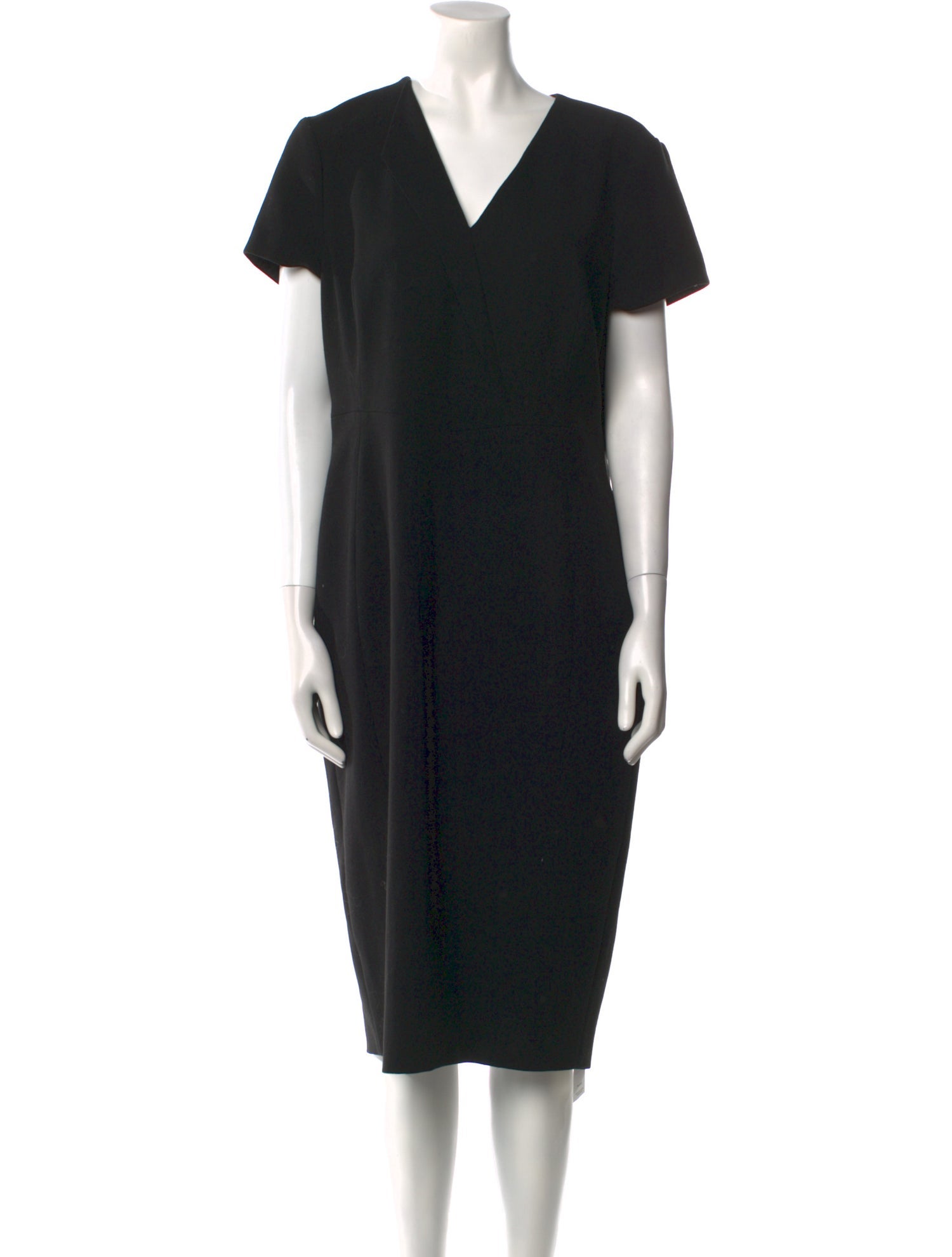 L.K. Bennett V-Neck Midi Length Dress
