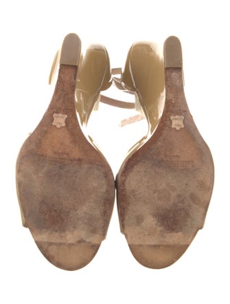 L.K. Bennett Patent Leather Sandals