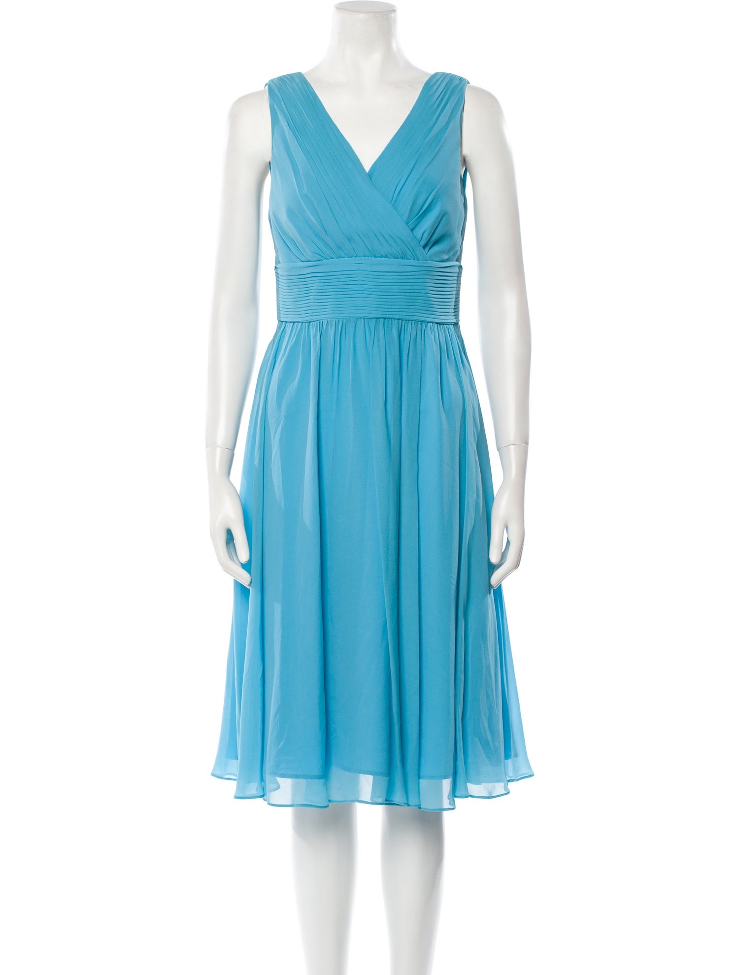 L.K. Bennett Silk Midi Length Dress