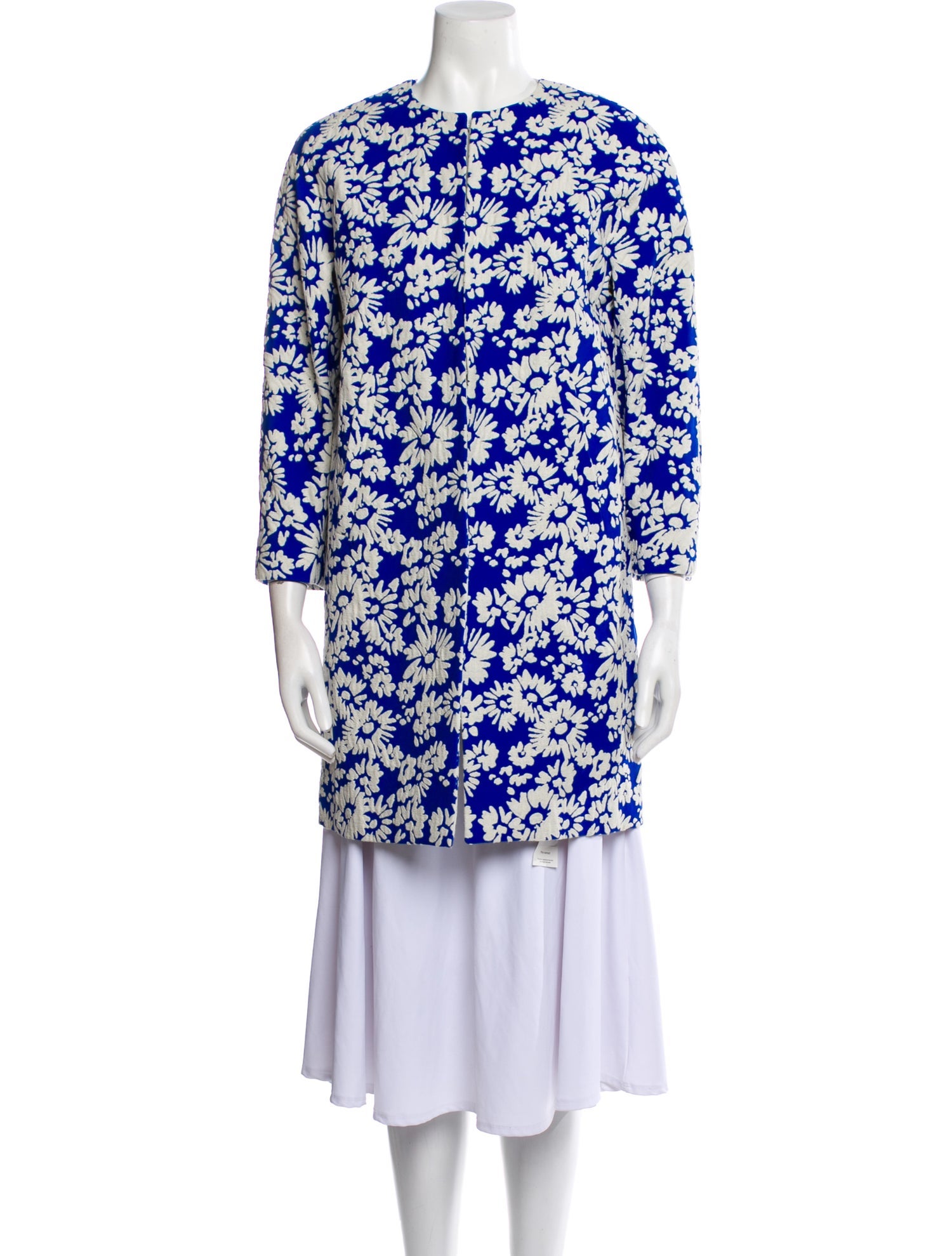 L.K. Bennett Floral Print Coat