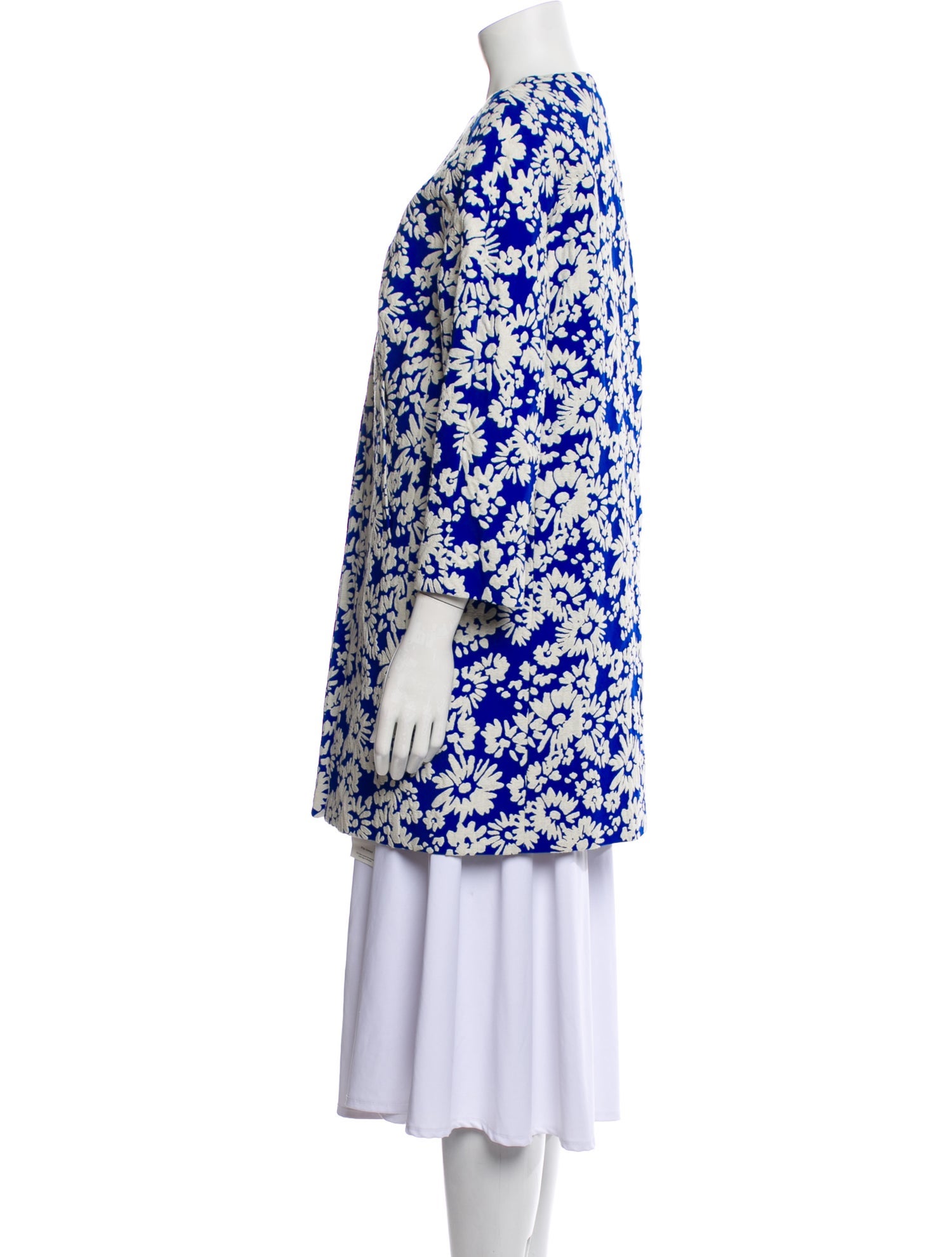 L.K. Bennett Floral Print Coat