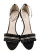 L.K. Bennett Suede Colorblock Pattern Sandals