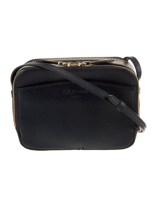 L.K. Bennett Saffiano Leather Crossbody Bag