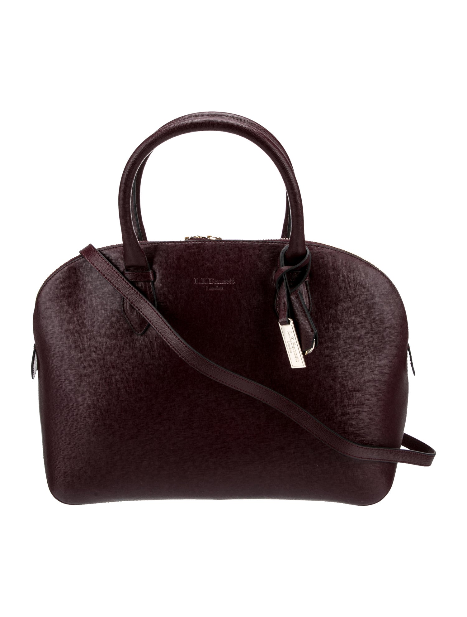 L.K. Bennett Leather Top Handle Bag