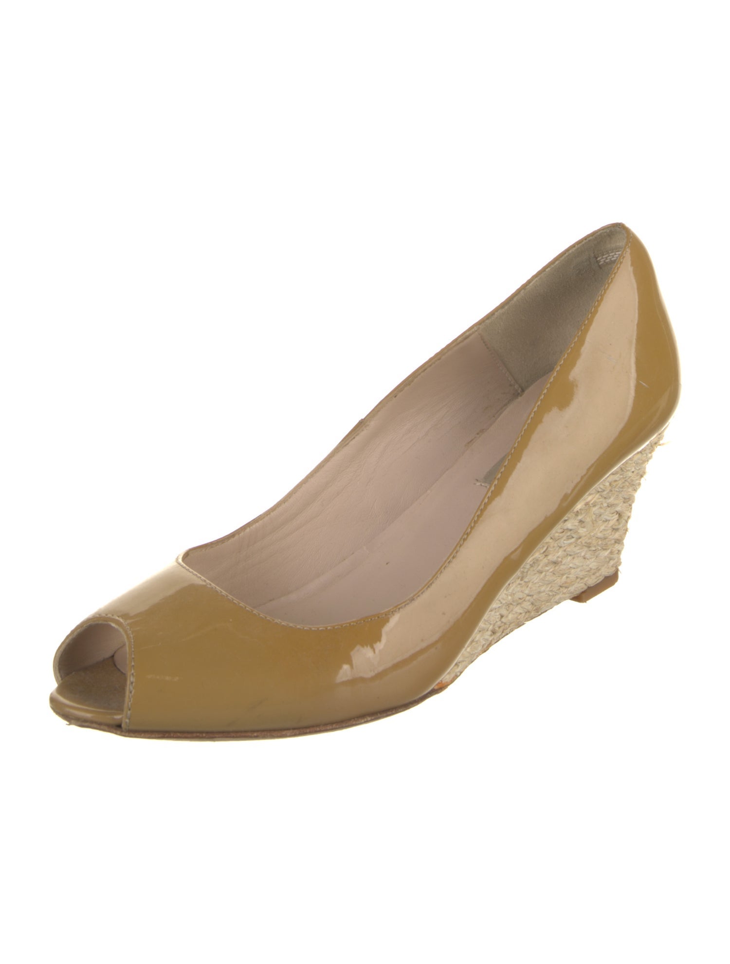 L.K. Bennett Patent Leather Espadrilles