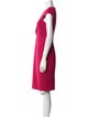 L.K. Bennett V-Neck Knee-Length Dress
