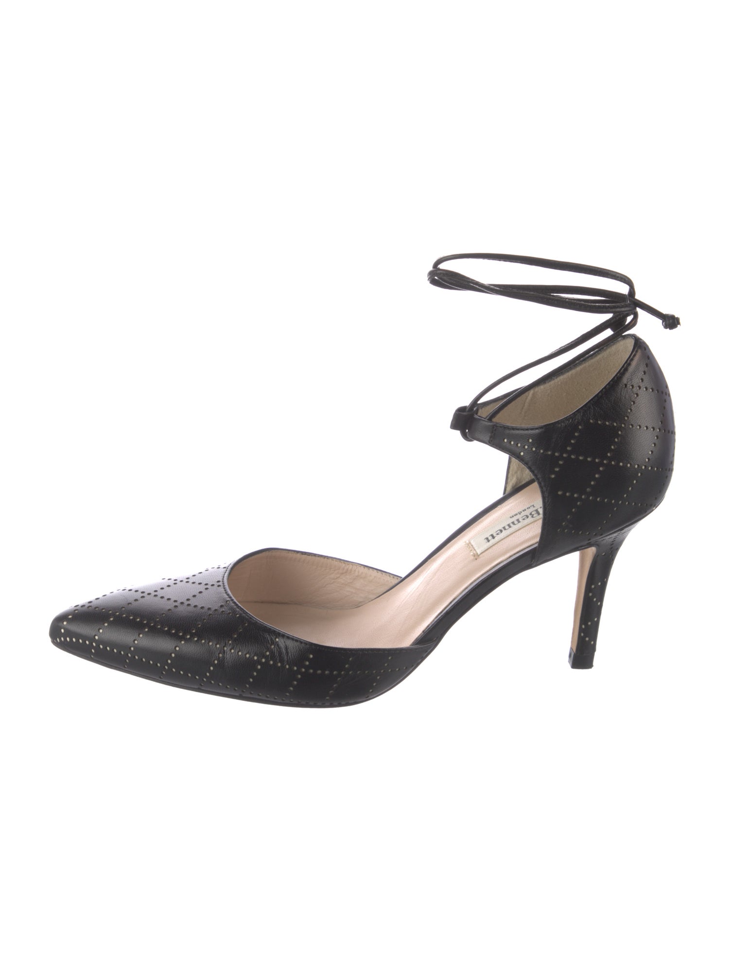 L.K. Bennett Patent Leather D'Orsay Pumps