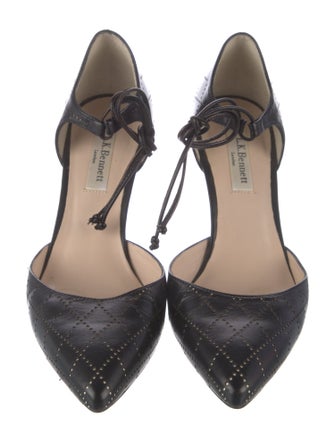 L.K. Bennett Patent Leather D'Orsay Pumps