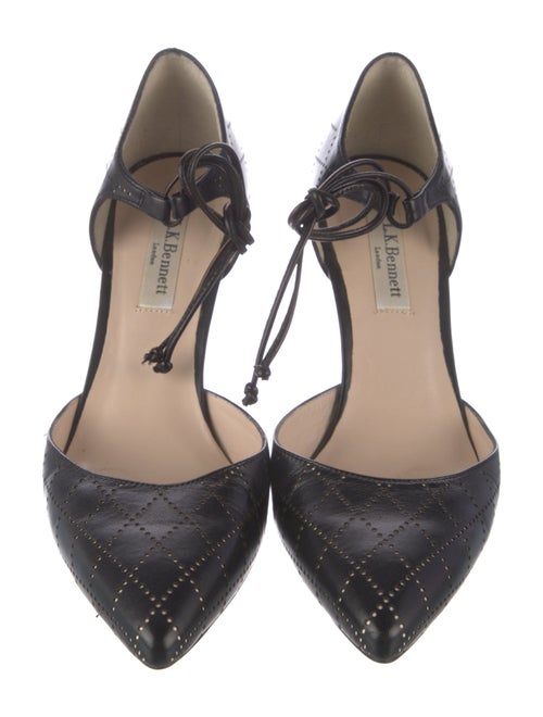 L.K. Bennett Patent Leather D'Orsay Pumps