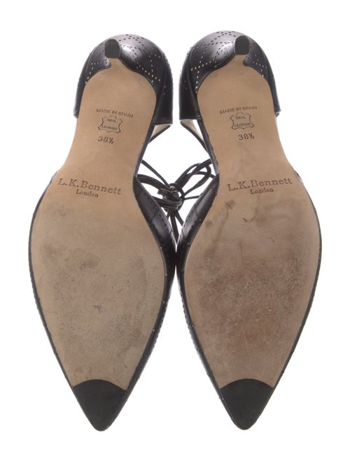 L.K. Bennett Patent Leather D'Orsay Pumps