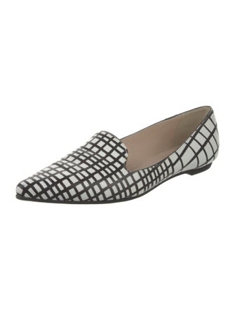 L.K. Bennett Leather Printed Loafers