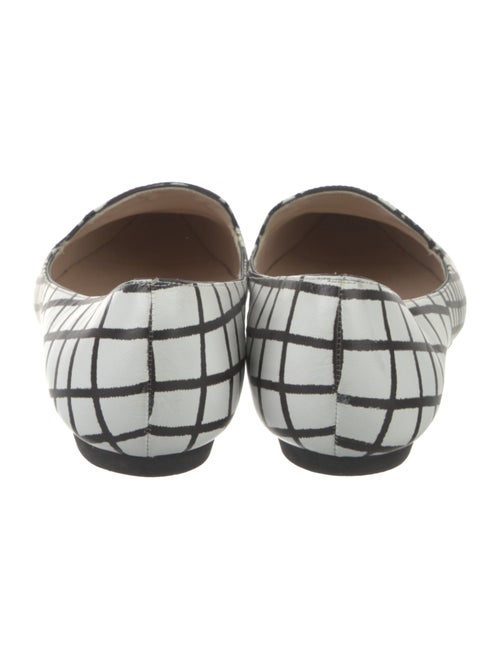 L.K. Bennett Leather Printed Loafers