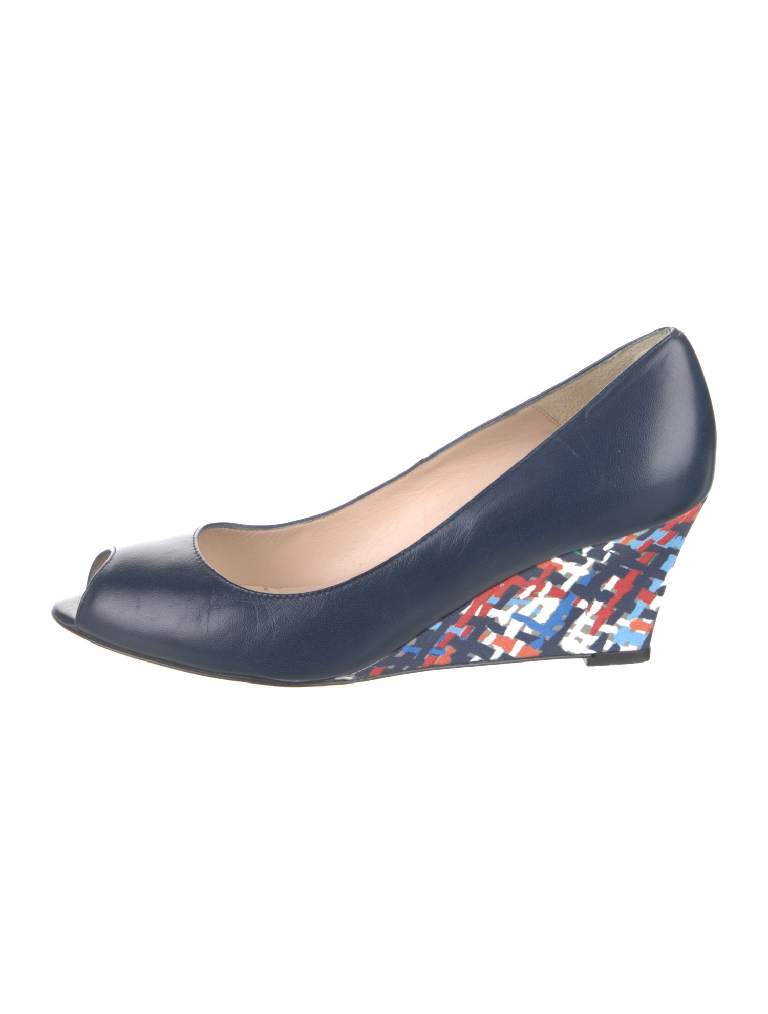 L.K. Bennett Leather Printed Pumps