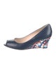 L.K. Bennett Leather Printed Pumps