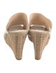 L.K. Bennett Embossed Leather Espadrilles