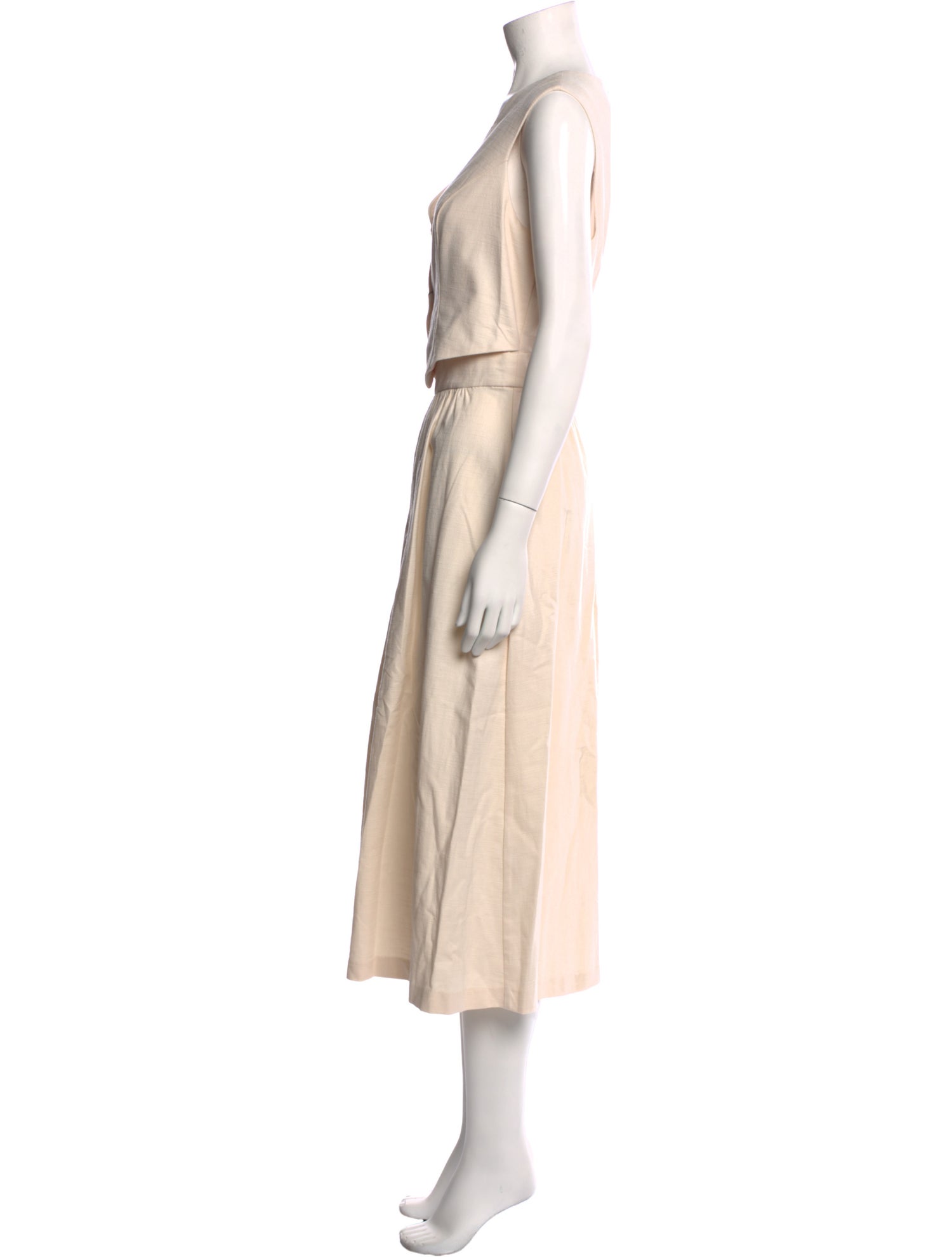 L.K. Bennett V-Neck Midi Length Dress w/ Tags