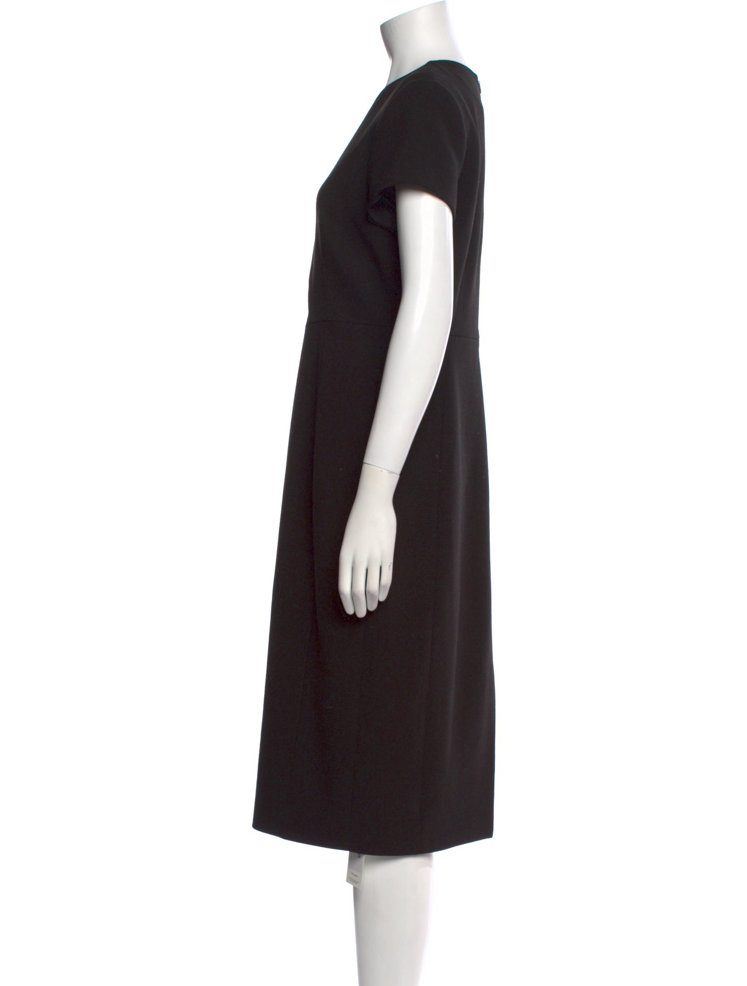 L.K. Bennett V-Neck Midi Length Dress
