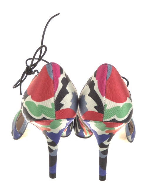 L.K. Bennett Printed D'Orsay Pumps