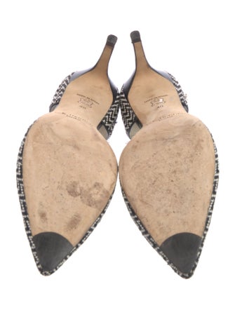 L.K. Bennett Leather Printed D'Orsay Pumps