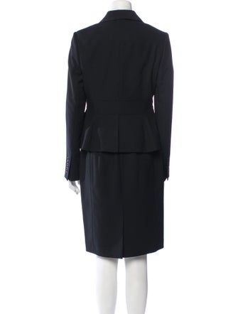 L.K. Bennett Pleated Accents Dress Set