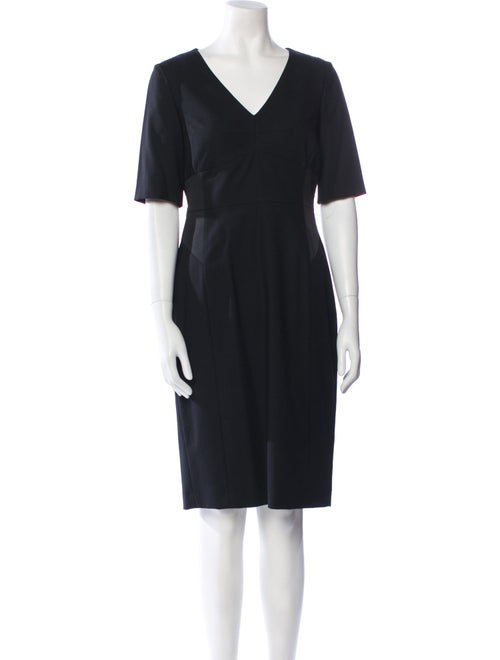 L.K. Bennett Pleated Accents Dress Set