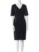 L.K. Bennett Pleated Accents Dress Set