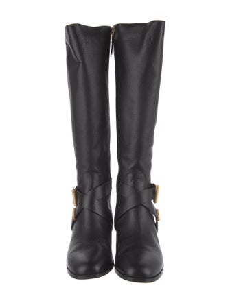 L.K. Bennett Leather Riding Boots