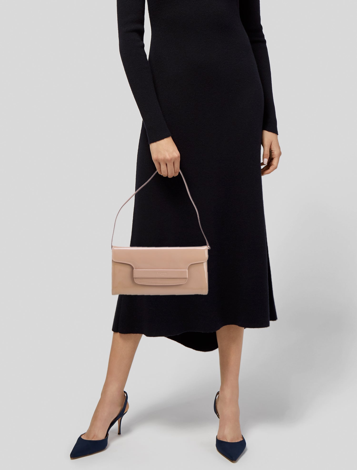 L.K. Bennett Patent Leather Crossbody Bag