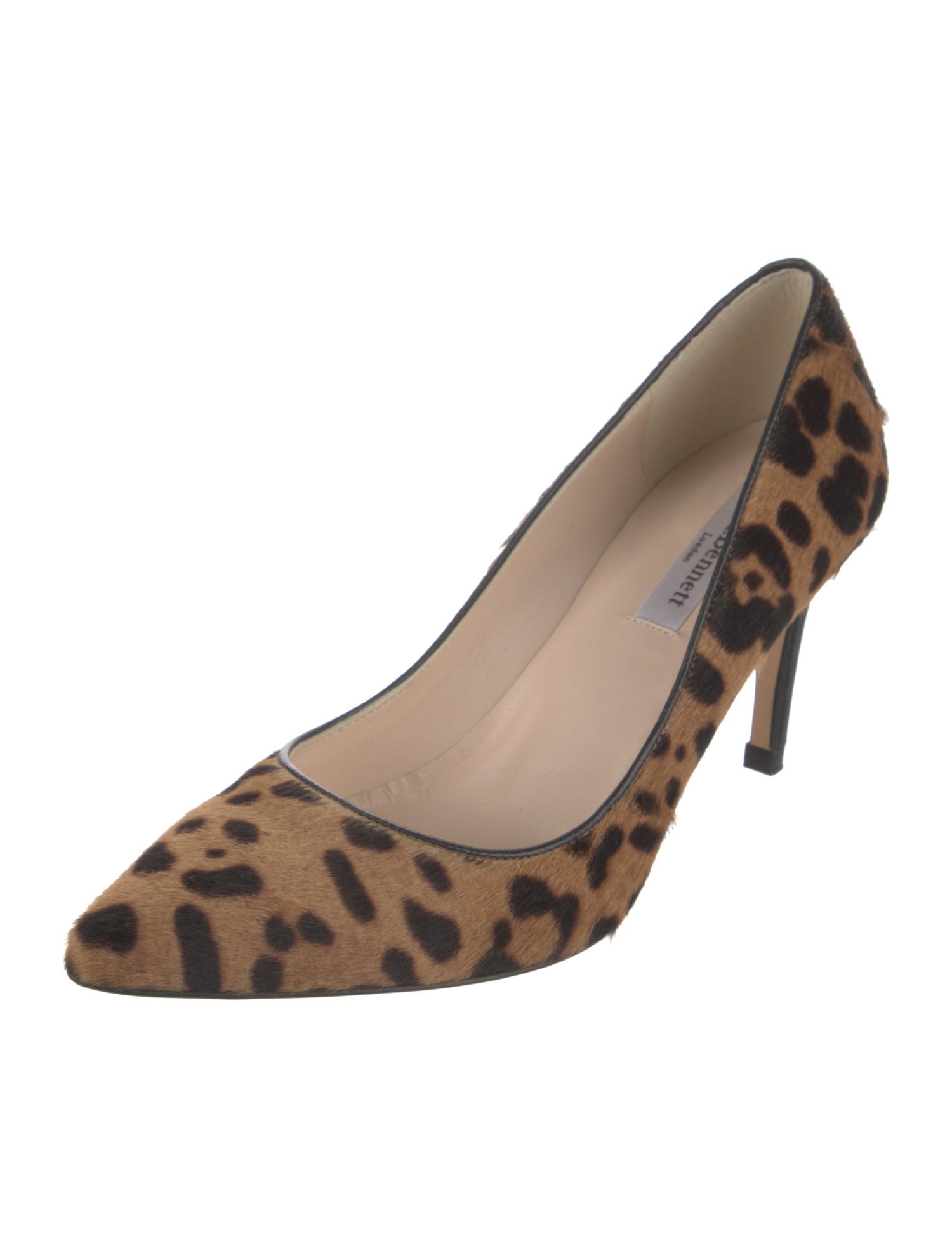 L.K. Bennett Ponyhair Animal Print Pumps