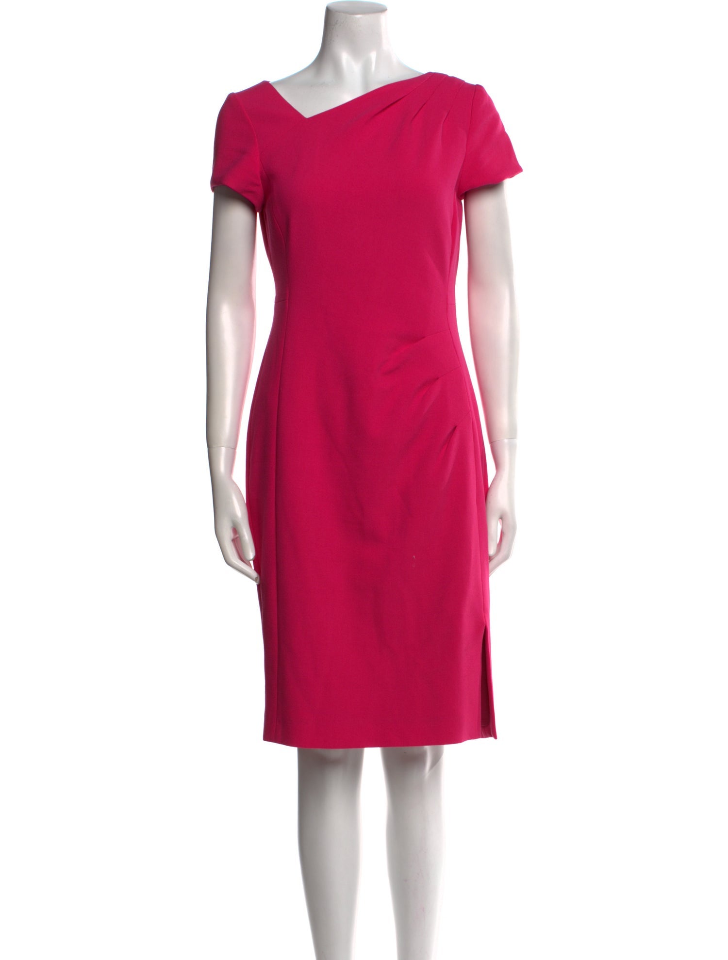 L.K. Bennett Asymmetrical Knee-Length Dress