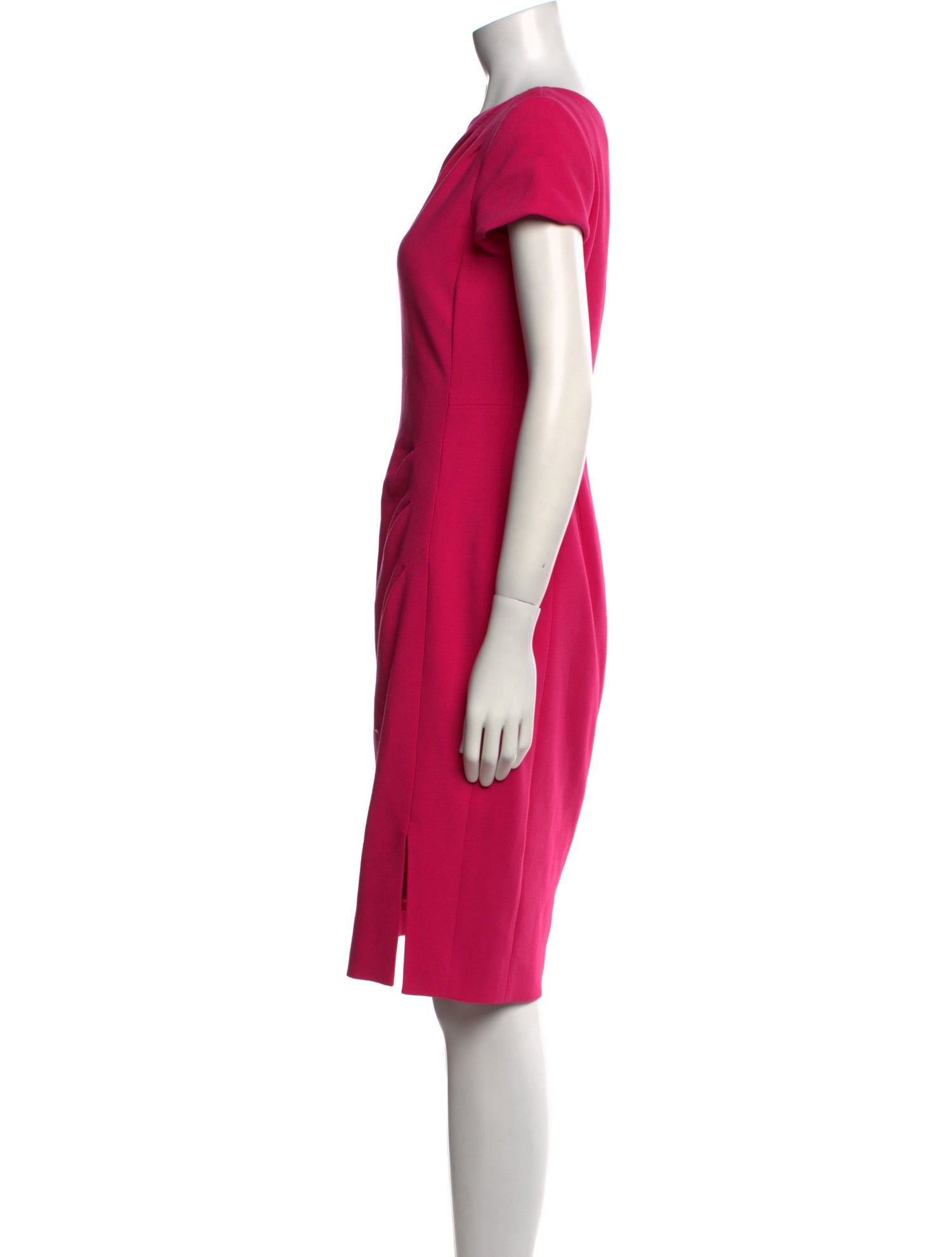 L.K. Bennett Asymmetrical Knee-Length Dress