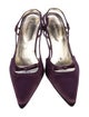 L.K. Bennett Satin Slingback Pumps