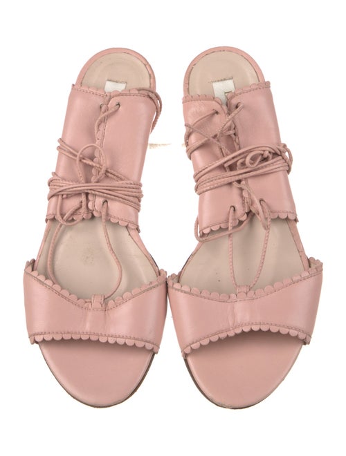 L.K. Bennett Leather Slides