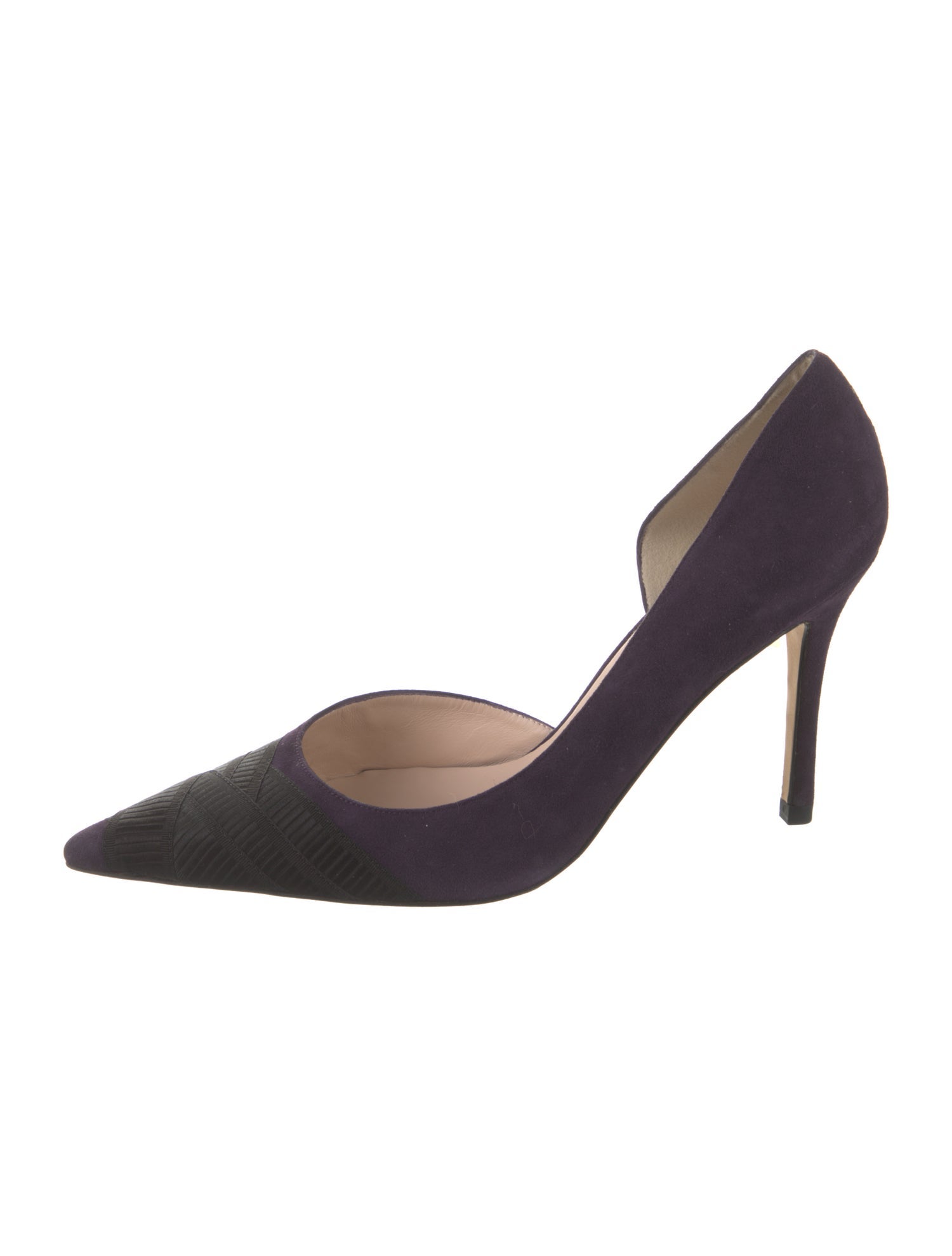 L.K. Bennett Suede D'Orsay Pumps