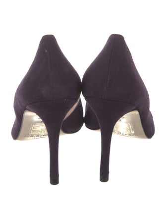 L.K. Bennett Suede D'Orsay Pumps