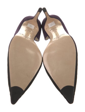 L.K. Bennett Suede D'Orsay Pumps