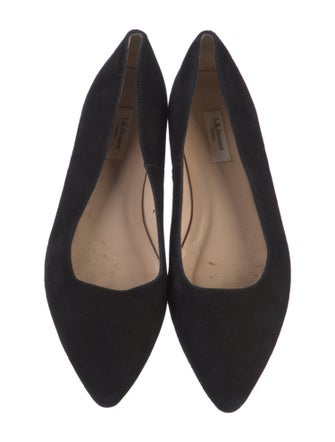 L.K. Bennett Suede Flats