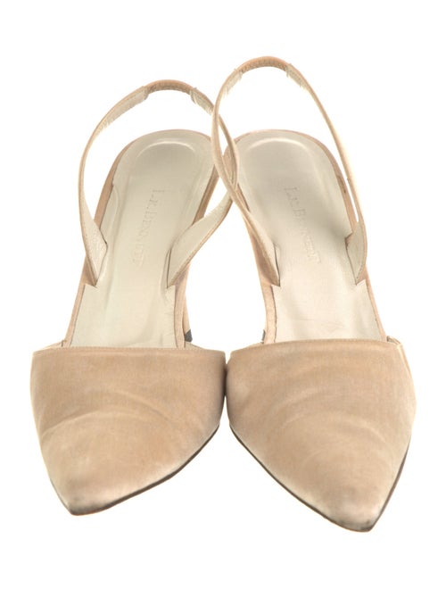 L.K. Bennett Satin Slingback Pumps