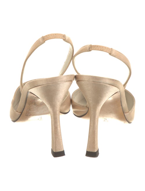 L.K. Bennett Satin Slingback Pumps