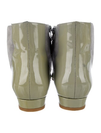 L.K. Bennett Suede Leather Trim Embellishment Boots