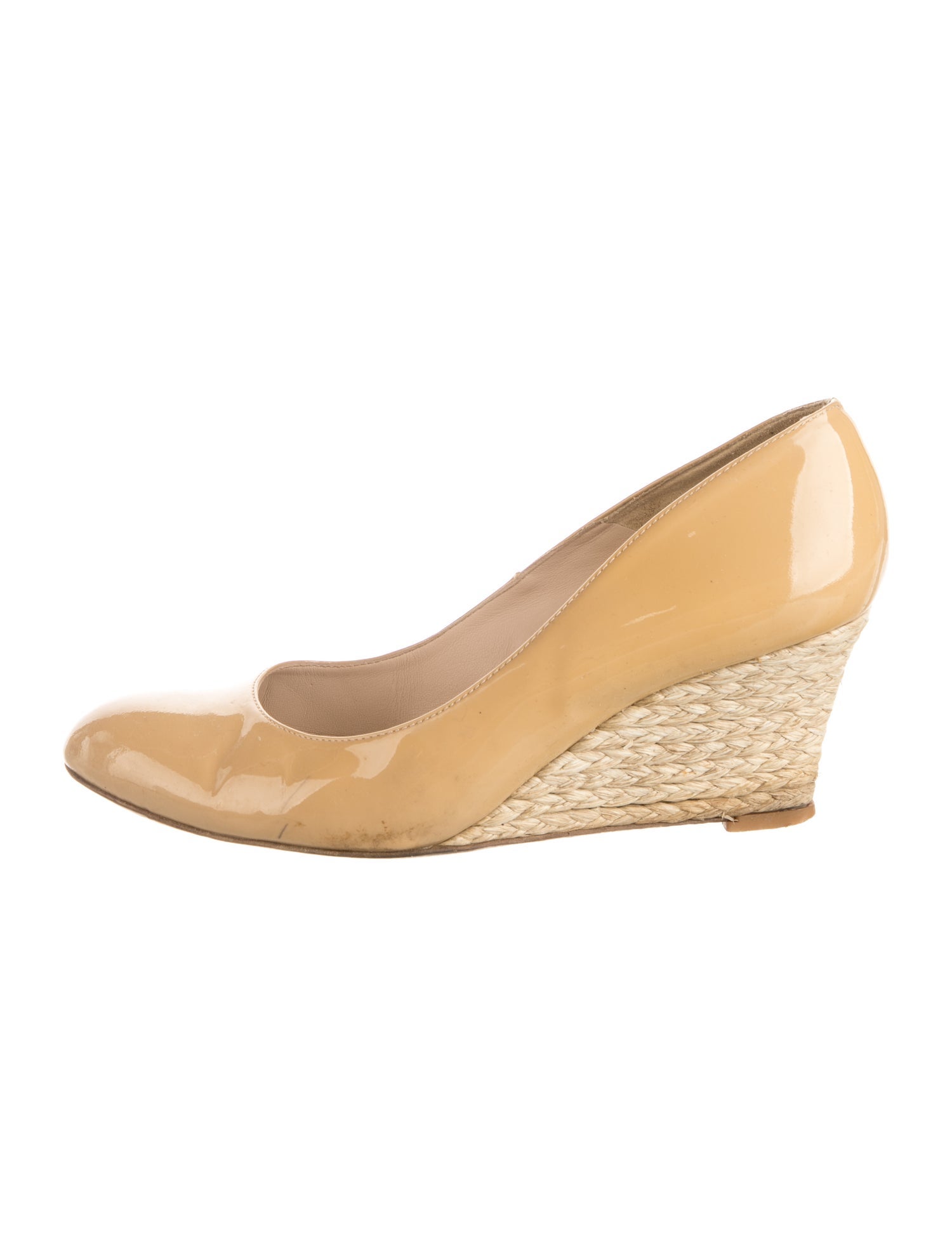 L.K. Bennett Patent Leather Slingback Flats