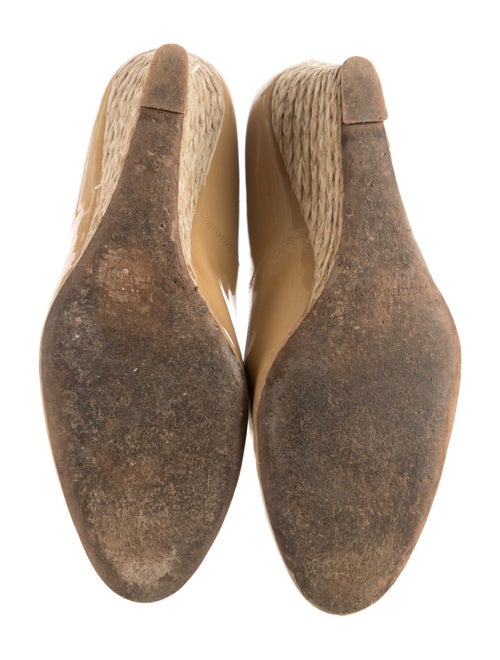 L.K. Bennett Patent Leather Slingback Flats