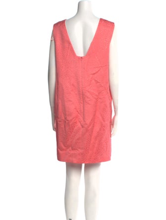 L.K. Bennett Bateau Neckline Mini Dress