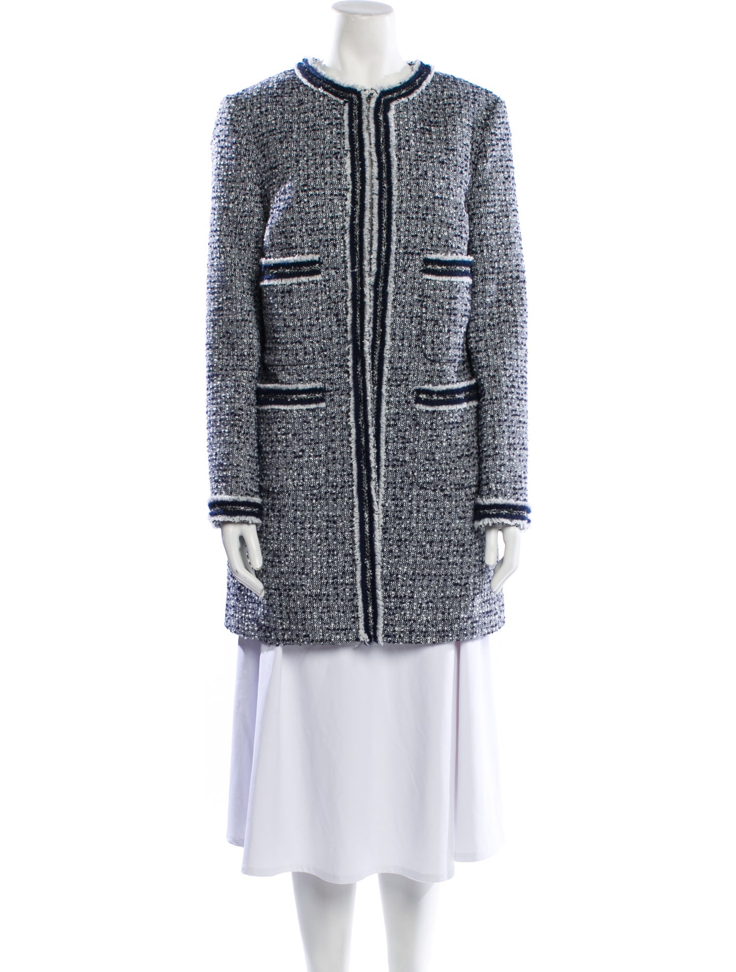 L.K. Bennett Tweed Pattern Coat w/ Tags