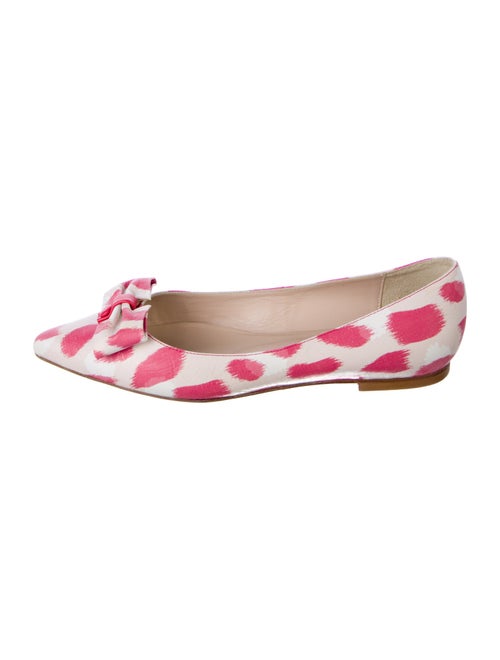 L.K. Bennett Leather Printed Ballet Flats