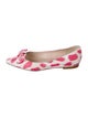 L.K. Bennett Leather Printed Ballet Flats