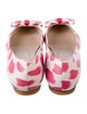L.K. Bennett Leather Printed Ballet Flats