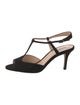 L.K. Bennett Suede T-Strap Sandals