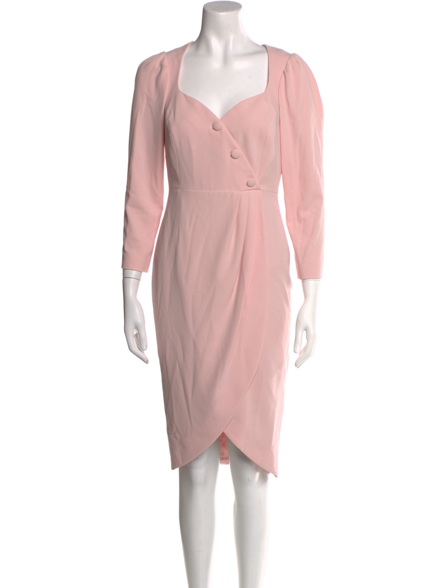 L.K. Bennett V-Neck Knee-Length Dress w/ Tags